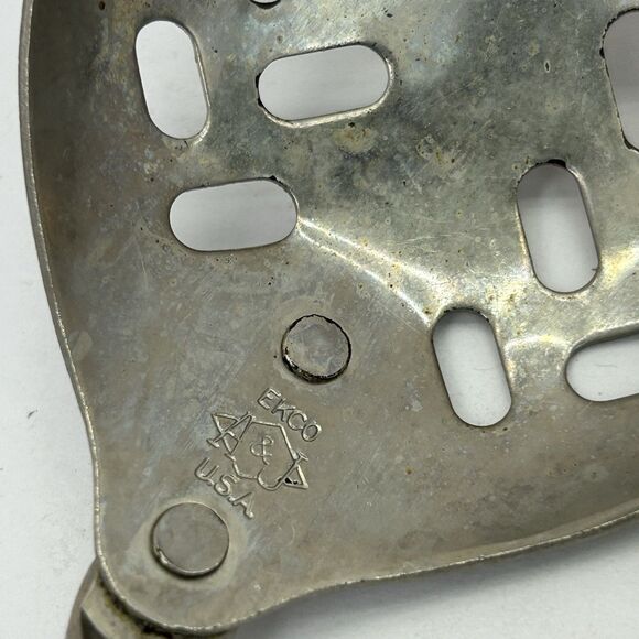 Farmhouse Ekco A&J Gold Handle Kitchen Utensils Spatula Slotted Spoon Fork 6pc - Picture 6 of 9